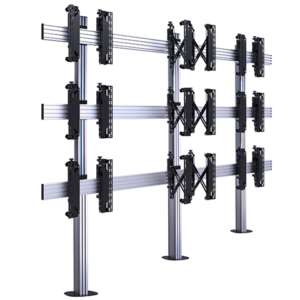 Khung giá đỡ màn hình ghép đa năng, cố định bằng bulong xuống sàn BT8372-3x3